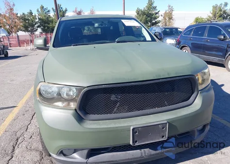 2011 Dodge Durango Crew from USA, damaged, VIN 1D4RD4GG7BC720275